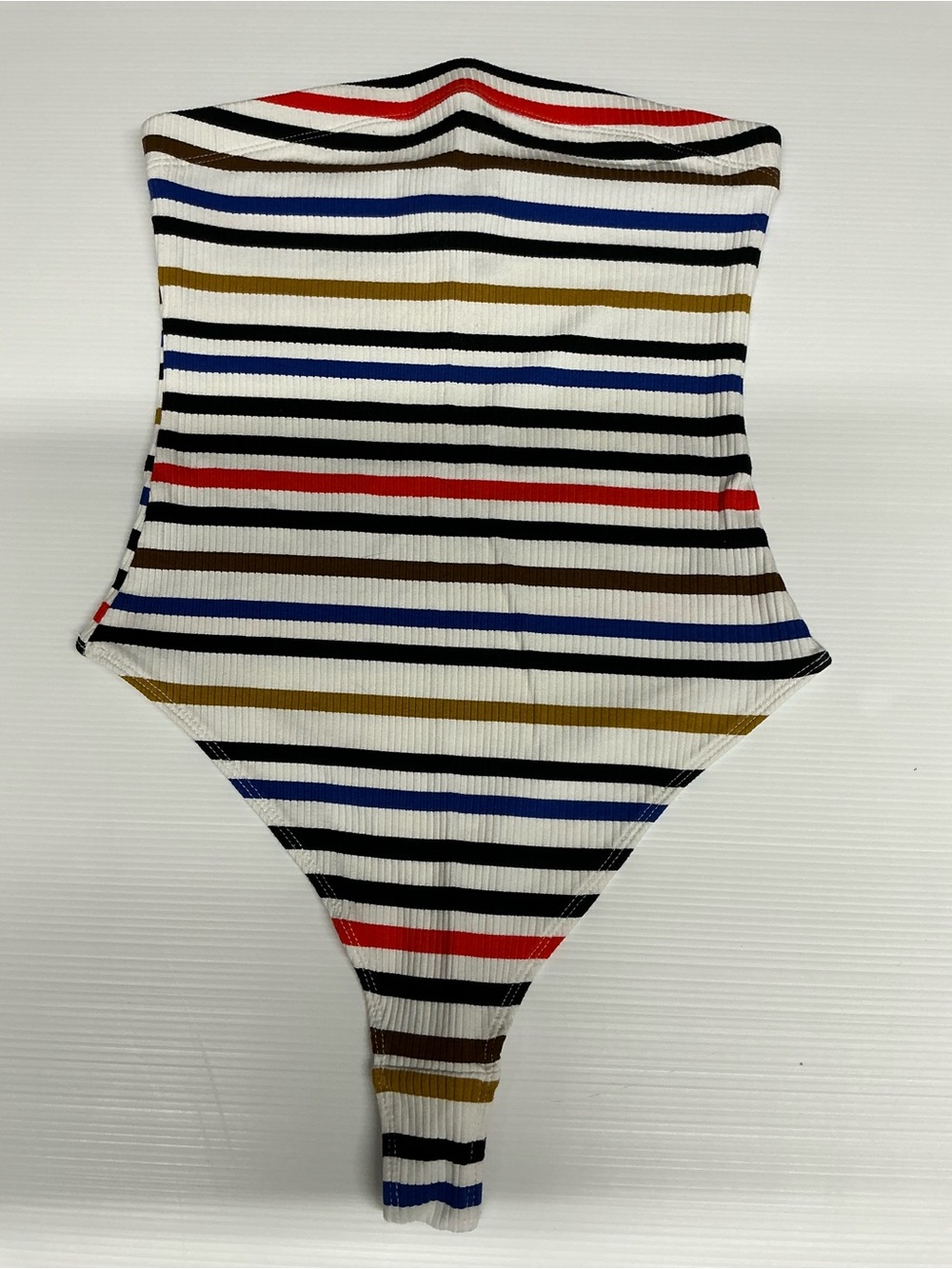 Striped Multicolor Kids One-Piece Swimsuit